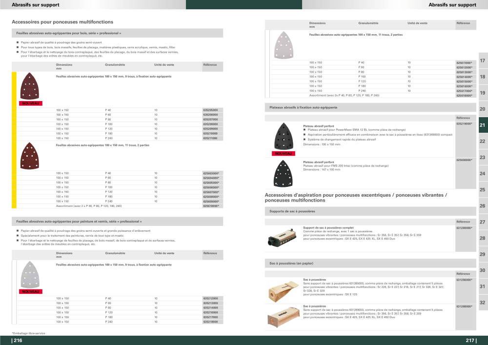 Metabo - Accessoires FR NR.: 20991 - Pagina 109