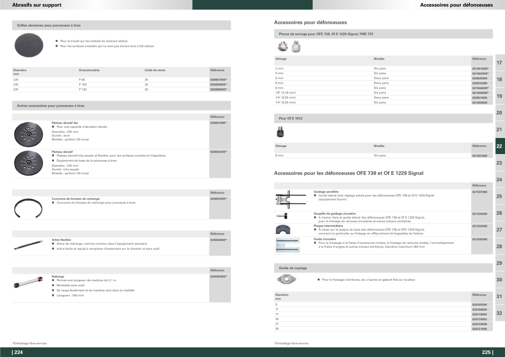 Metabo - Accessoires FR NR.: 20991 - Pagina 113