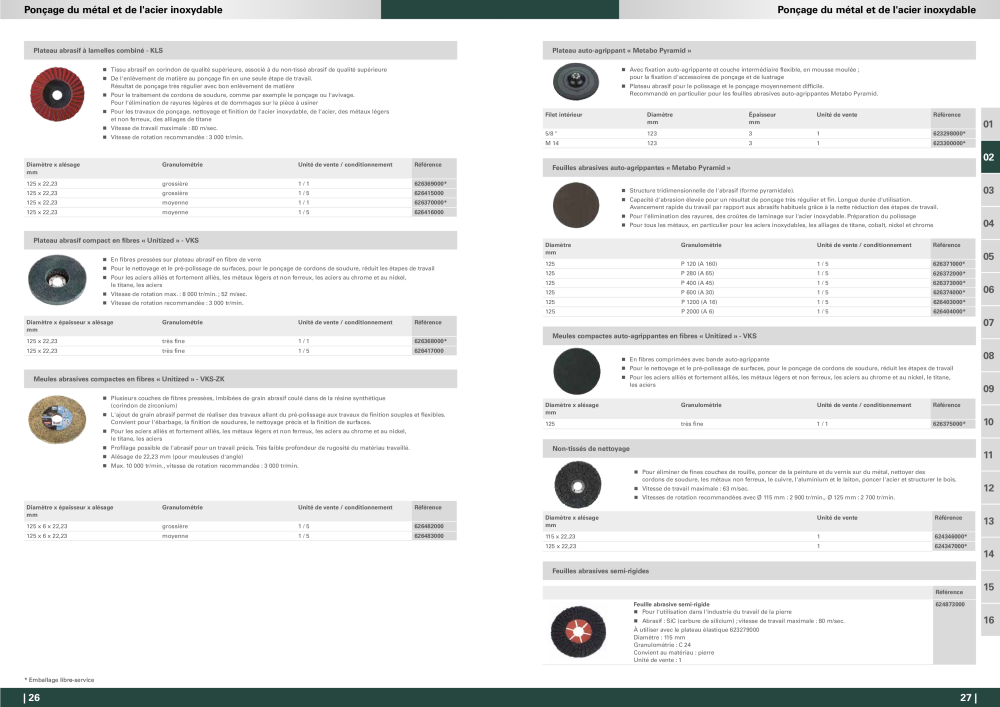 Metabo - Accessoires FR Nº: 20991 - Página 14