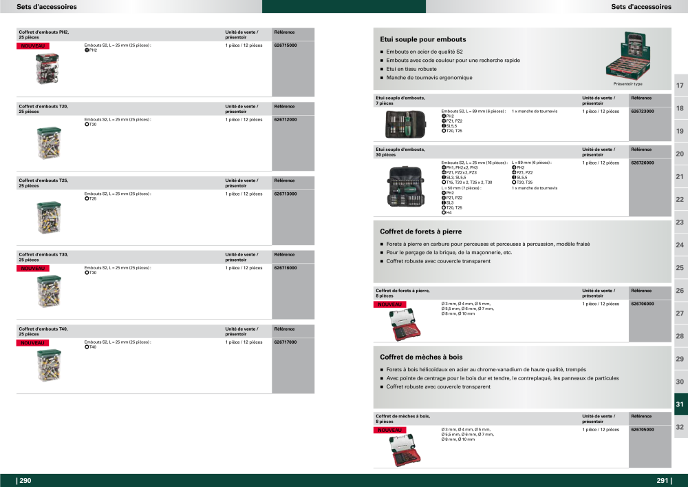 Metabo - Accessoires FR NR.: 20991 - Pagina 146