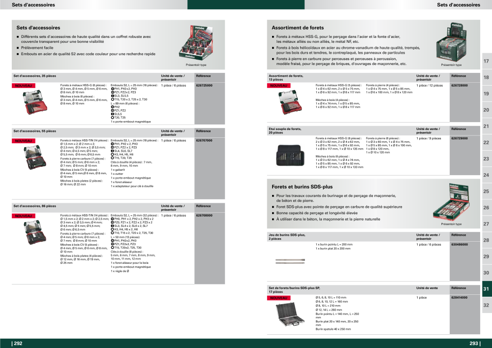 Metabo - Accessoires FR NR.: 20991 - Pagina 147