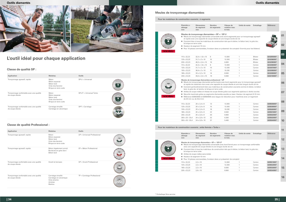 Metabo - Accessoires FR n.: 20991 - Pagina 18