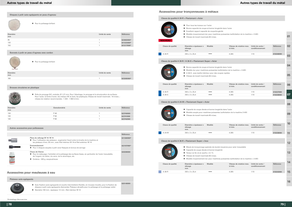 Metabo - Accessoires FR Nº: 20991 - Página 40