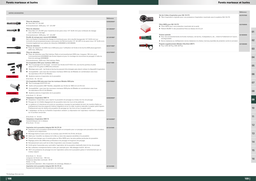 Metabo - Accessoires FR NO.: 20991 - Page 55