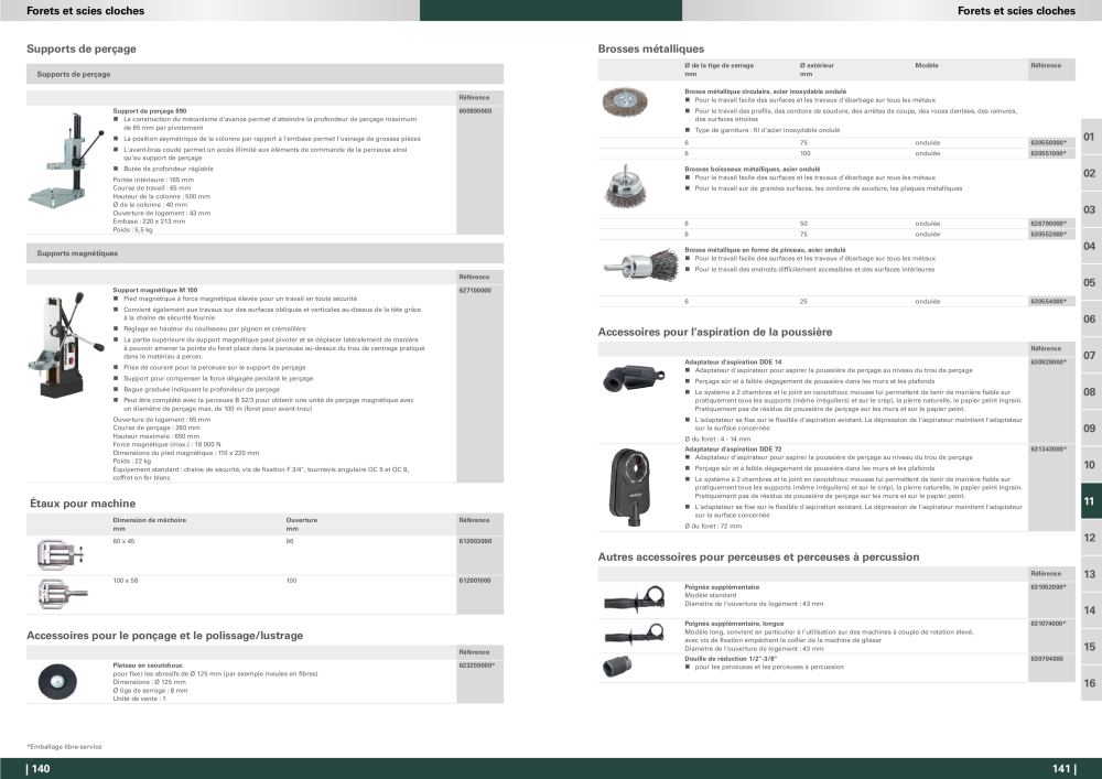 Metabo - Accessoires FR Nb. : 20991 - Page 71