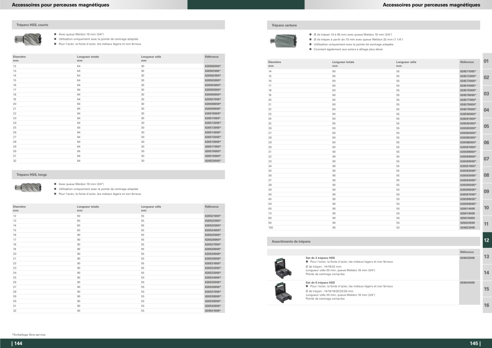 Metabo - Accessoires FR Nº: 20991 - Página 73