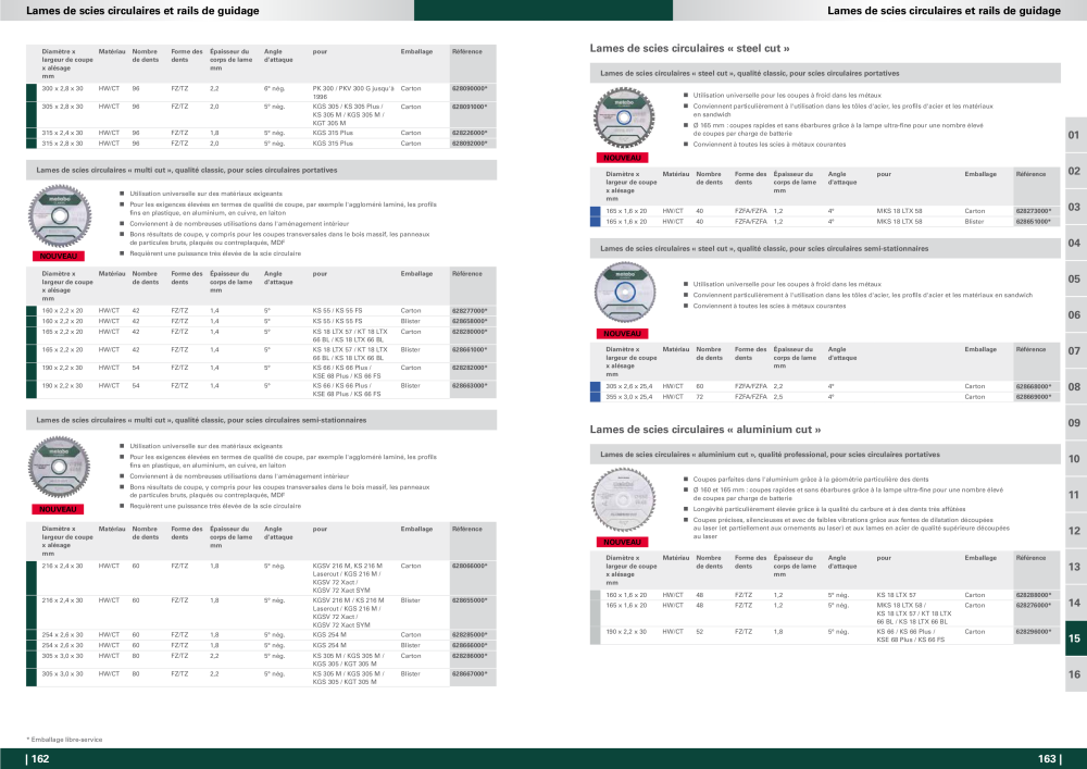 Metabo - Accessoires FR n.: 20991 - Pagina 82