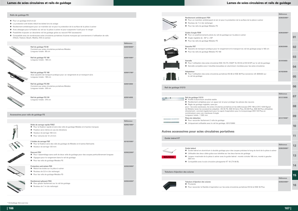 Metabo - Accessoires FR NO.: 20991 - Page 84