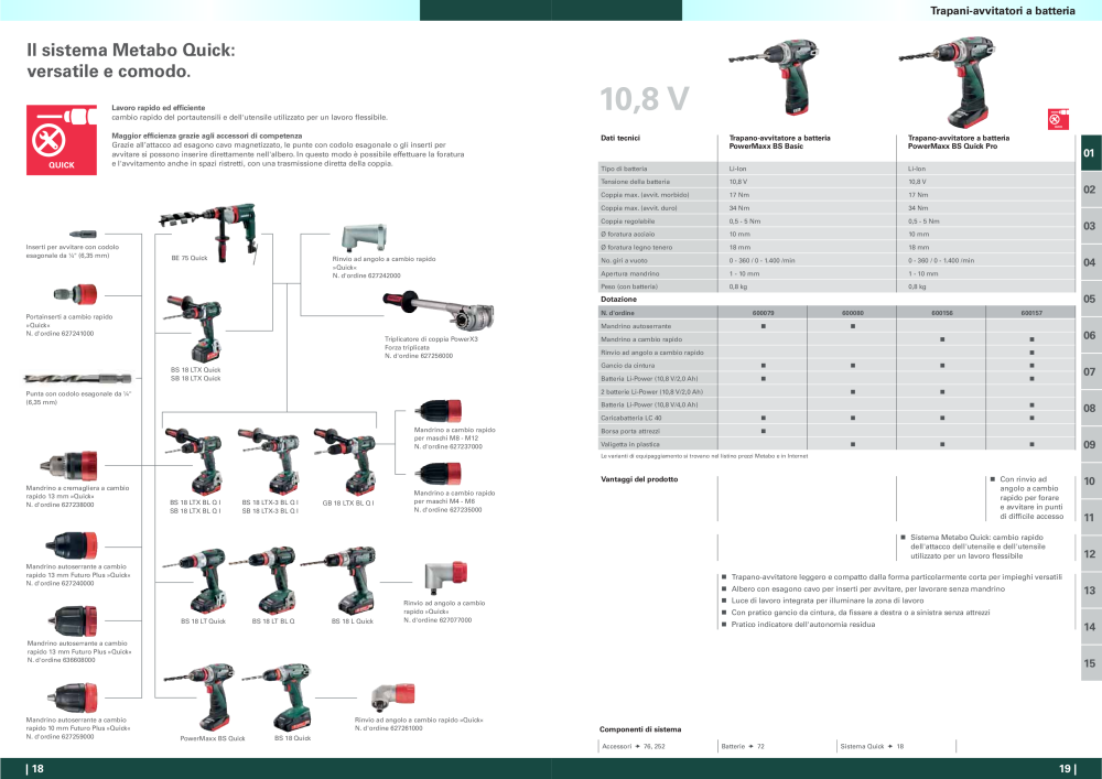 Metabo - panoramica della gamma di prodotti NR.: 20992 - Pagina 10