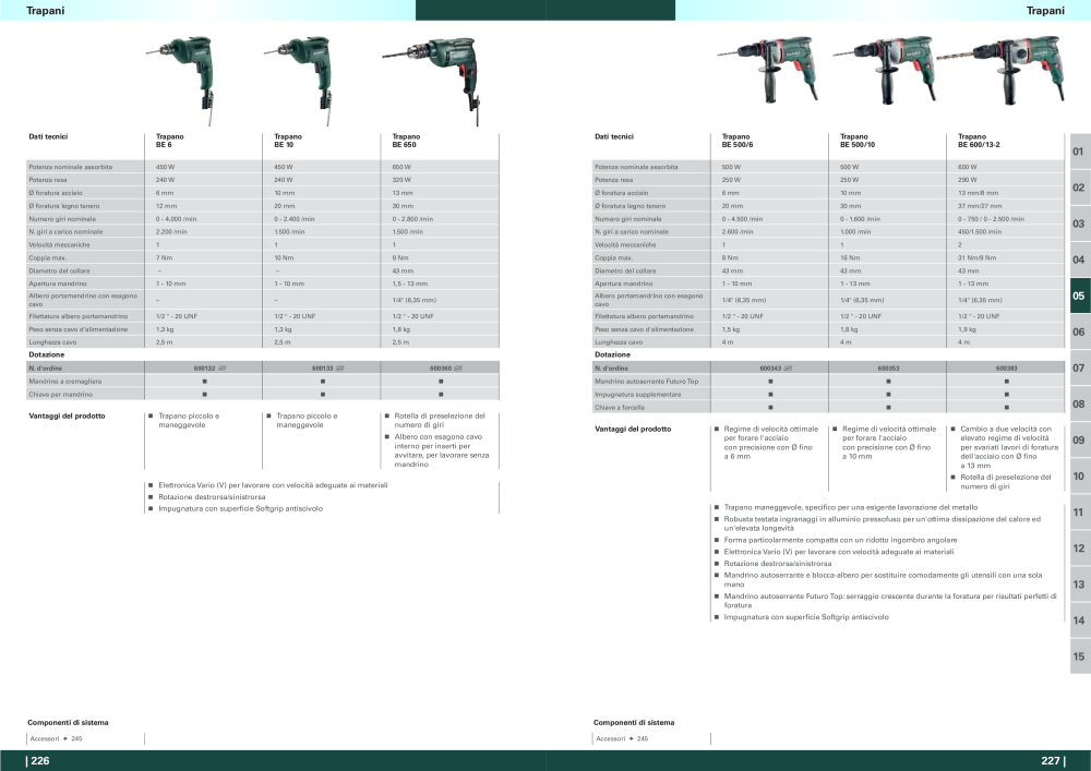 Metabo - panoramica della gamma di prodotti n.: 20992 - Pagina 114