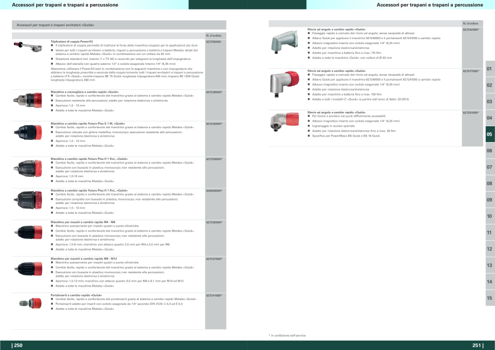 Metabo - panoramica della gamma di prodotti n.: 20992 - Pagina 126