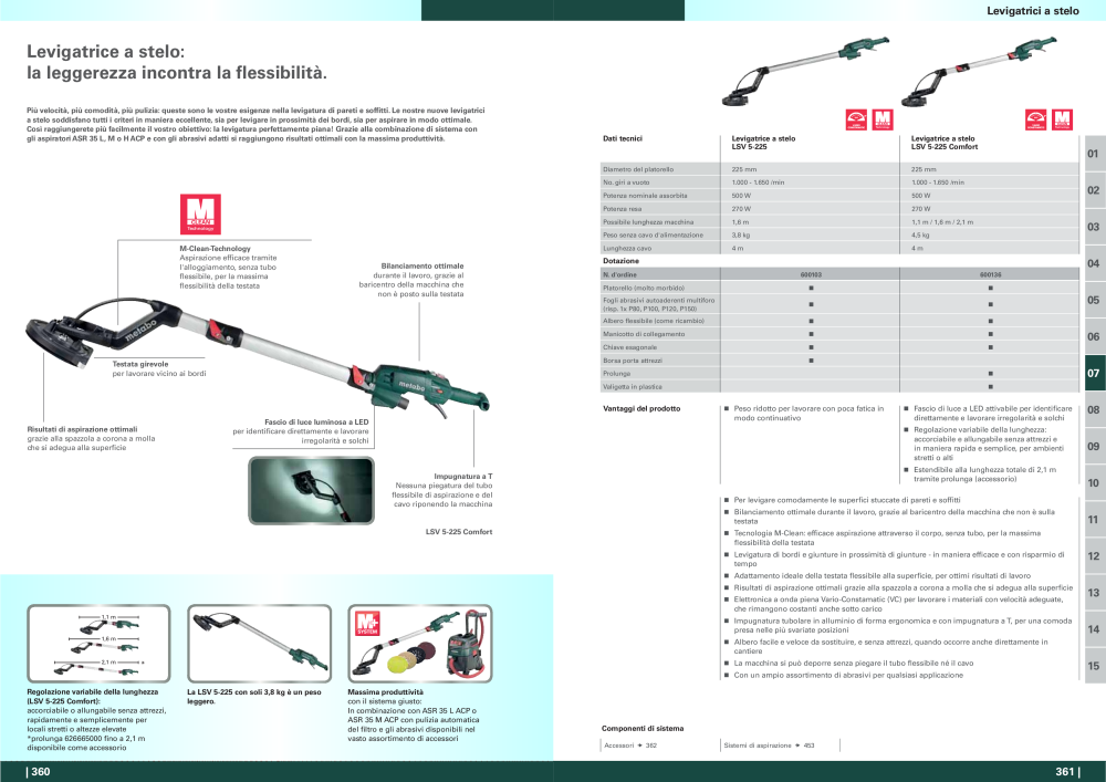 Metabo - panoramica della gamma di prodotti NO.: 20992 - Page 181