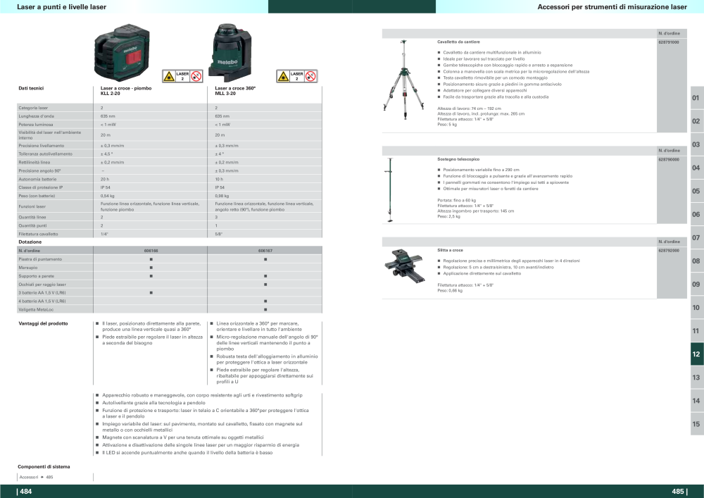 Metabo - panoramica della gamma di prodotti NO.: 20992 - Page 243