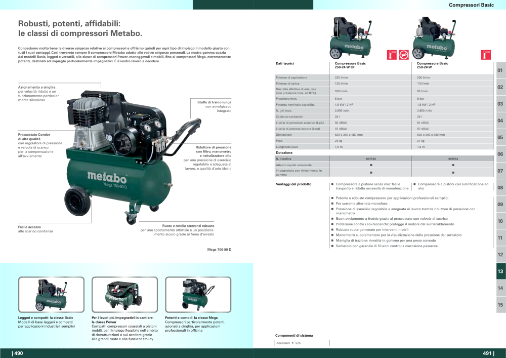 Metabo - panoramica della gamma di prodotti n.: 20992 - Pagina 246