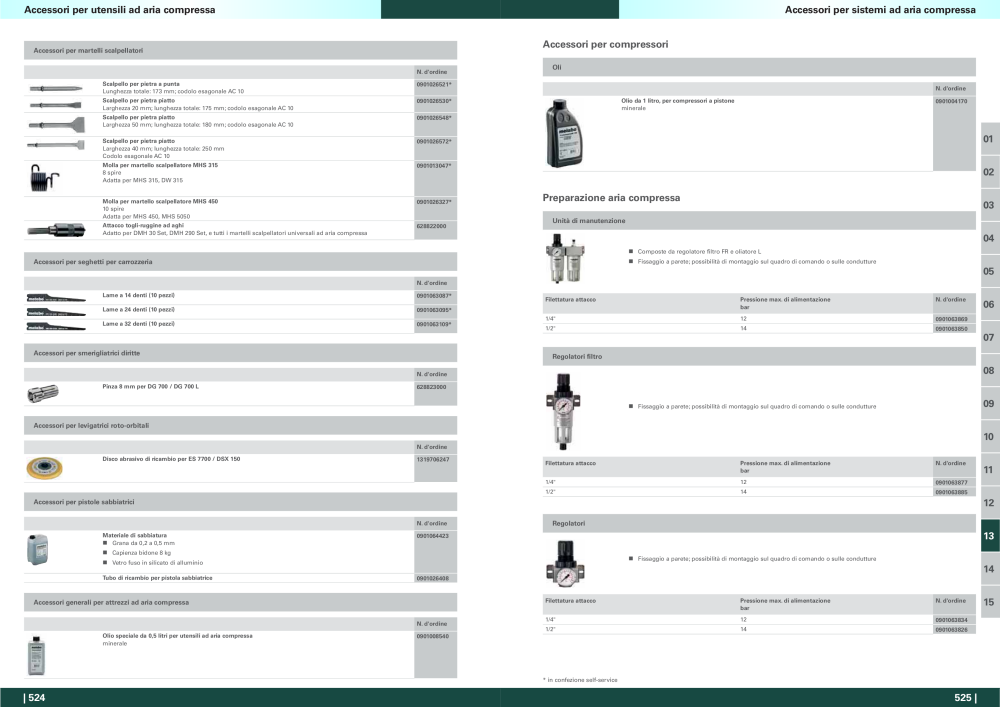 Metabo - panoramica della gamma di prodotti NR.: 20992 - Seite 263