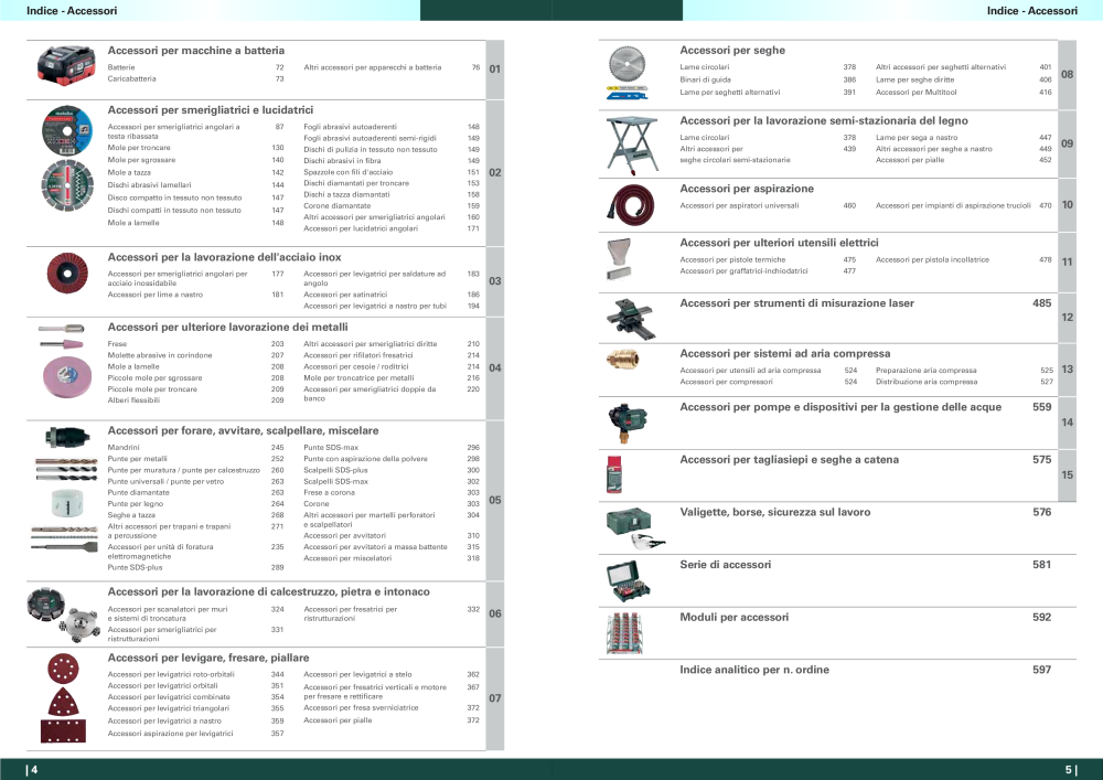 Metabo - panoramica della gamma di prodotti NO.: 20992 - Page 3