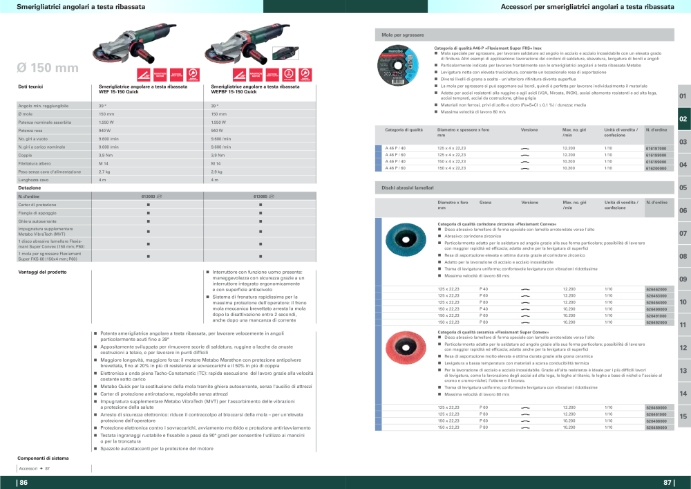 Metabo - panoramica della gamma di prodotti n.: 20992 - Pagina 44