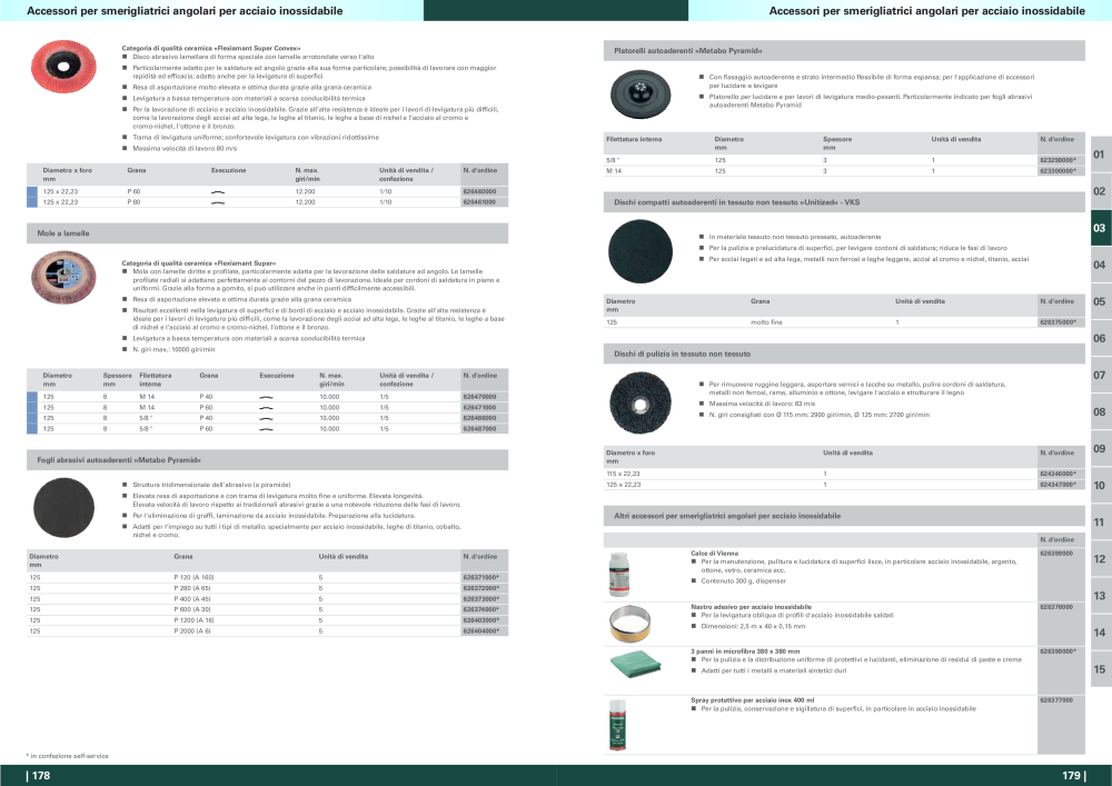 Metabo - panoramica della gamma di prodotti Nº: 20992 - Página 90