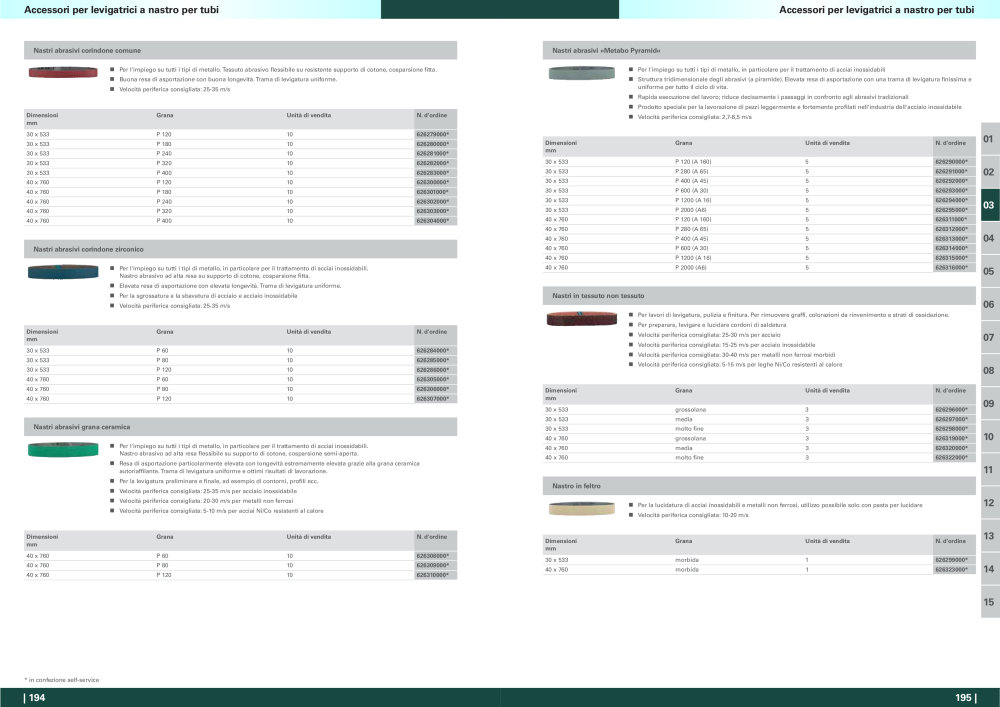 Metabo - panoramica della gamma di prodotti NR.: 20992 - Strona 98