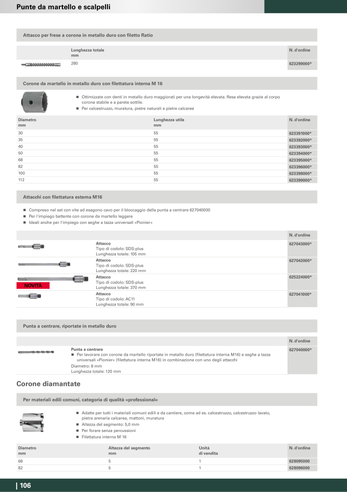 Metabo - Accessori n.: 20993 - Pagina 106