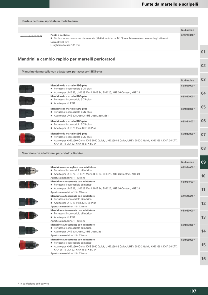 Metabo - Accessori NR.: 20993 - Pagina 107