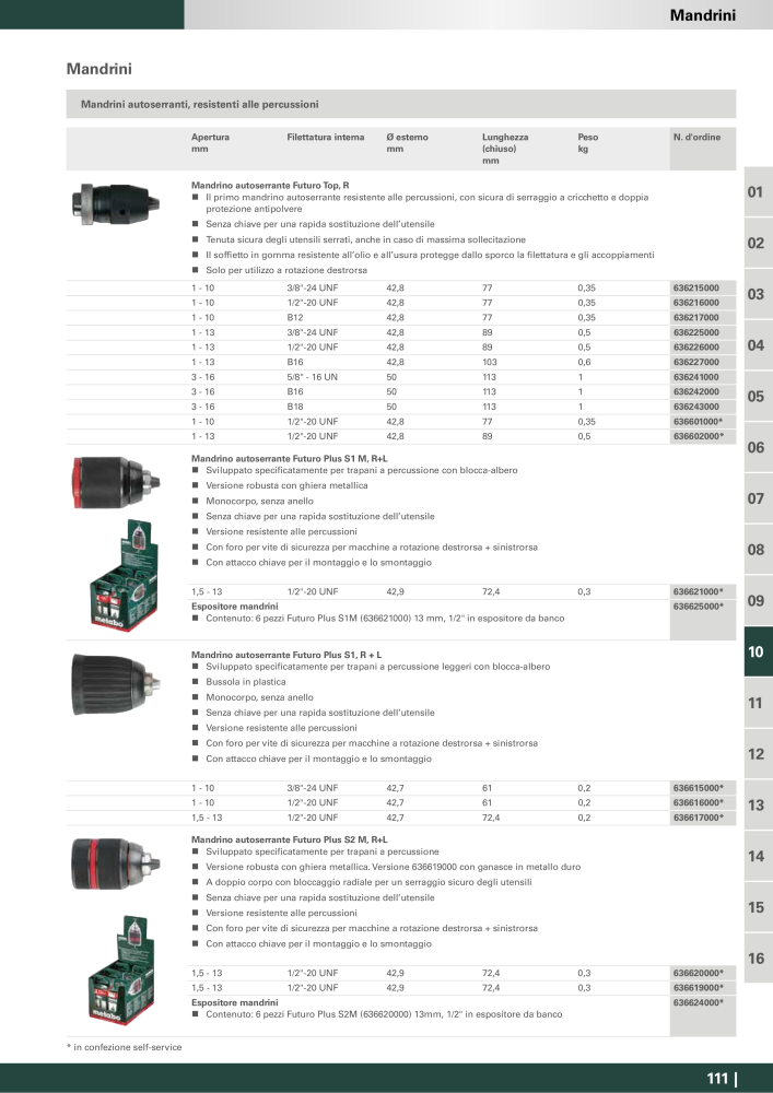 Metabo - Accessori NR.: 20993 - Strona 111