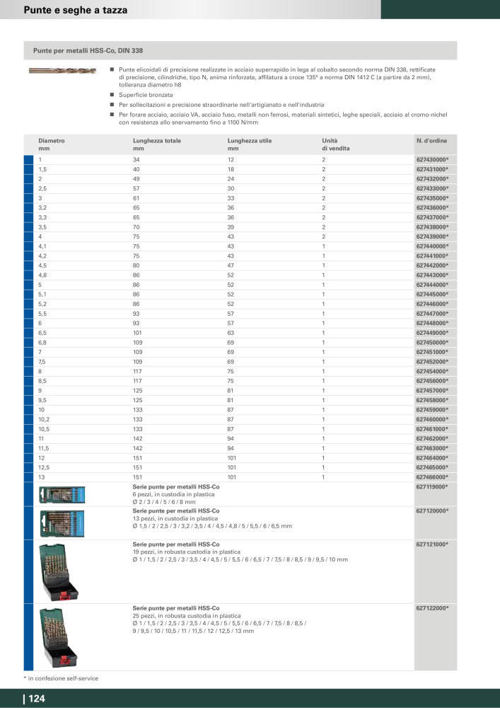 Metabo - Accessori NR.: 20993 - Pagina 124