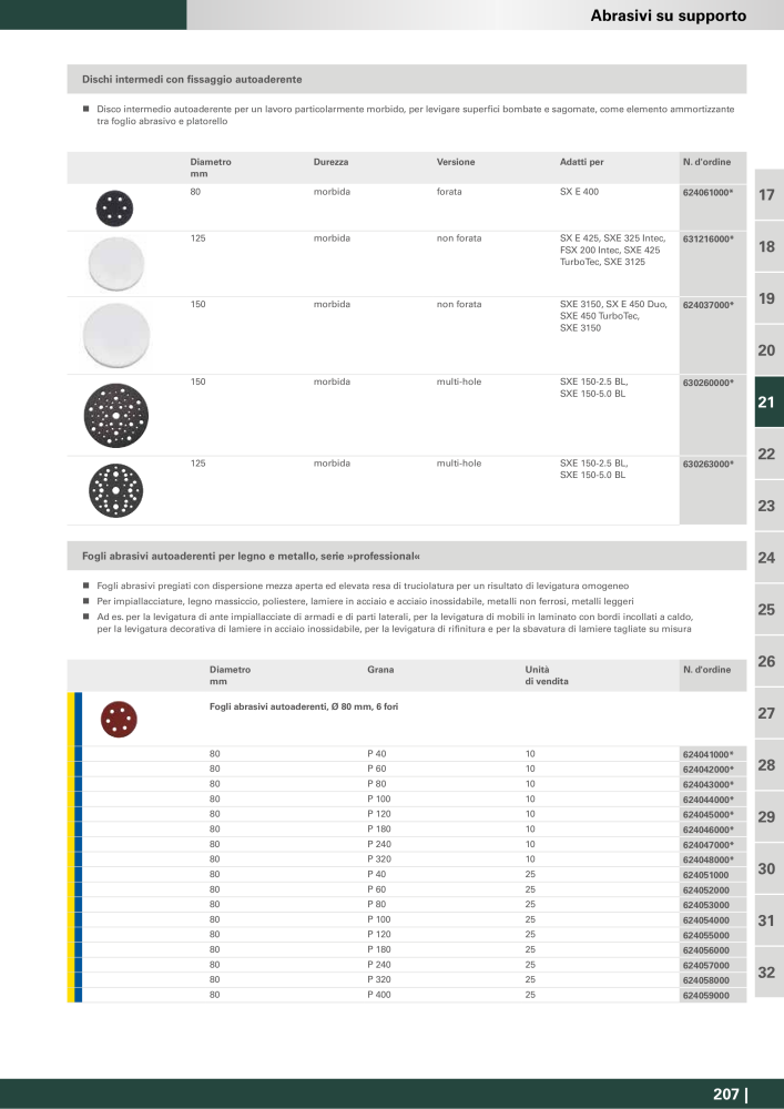 Metabo - Accessori n.: 20993 - Pagina 207