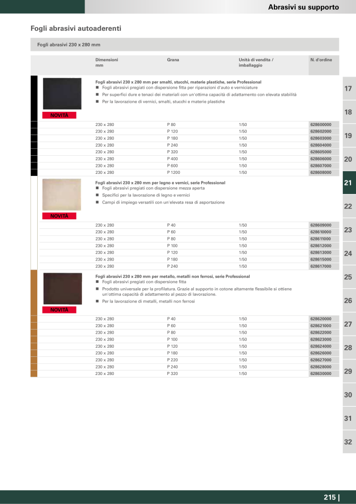 Metabo - Accessori n.: 20993 - Pagina 215