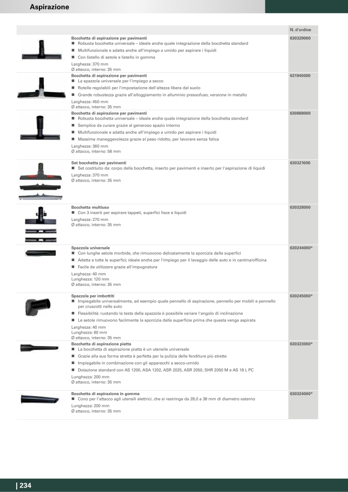 Metabo - Accessori n.: 20993 - Pagina 234