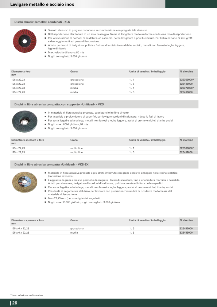 Metabo - Accessori n.: 20993 - Pagina 26