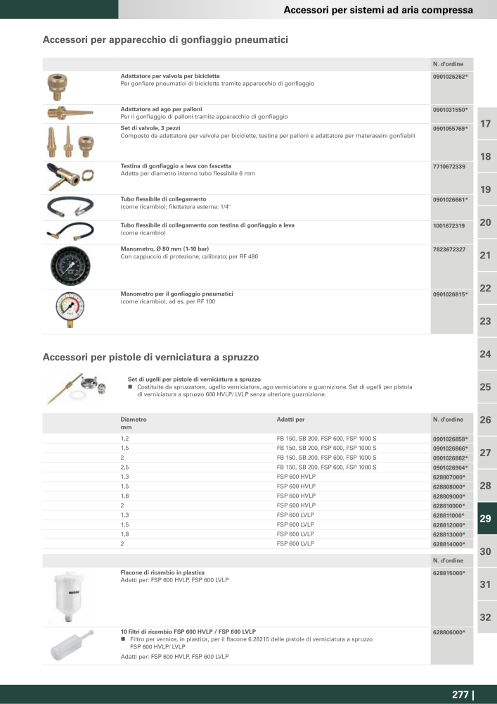 Metabo - Accessori NO.: 20993 - Page 277