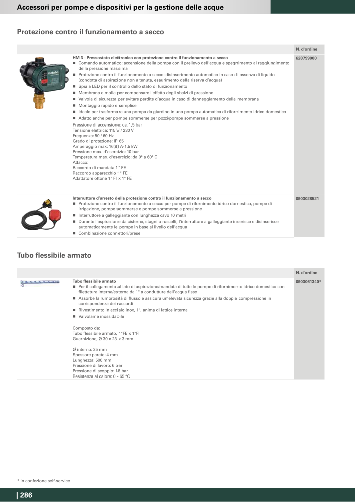 Metabo - Accessori n.: 20993 - Pagina 286