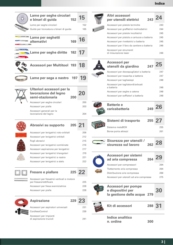 Metabo - Accessori n.: 20993 - Pagina 3