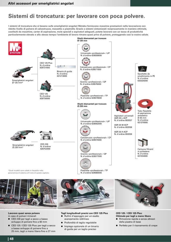 Metabo - Accessori Nb. : 20993 - Page 48