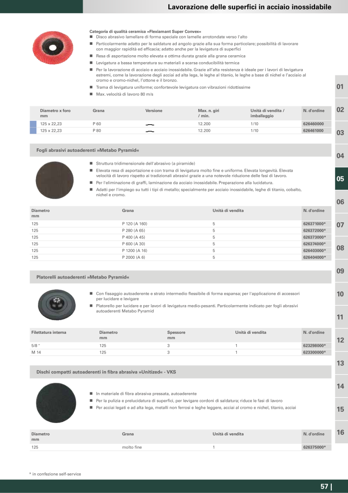 Metabo - Accessori n.: 20993 - Pagina 57