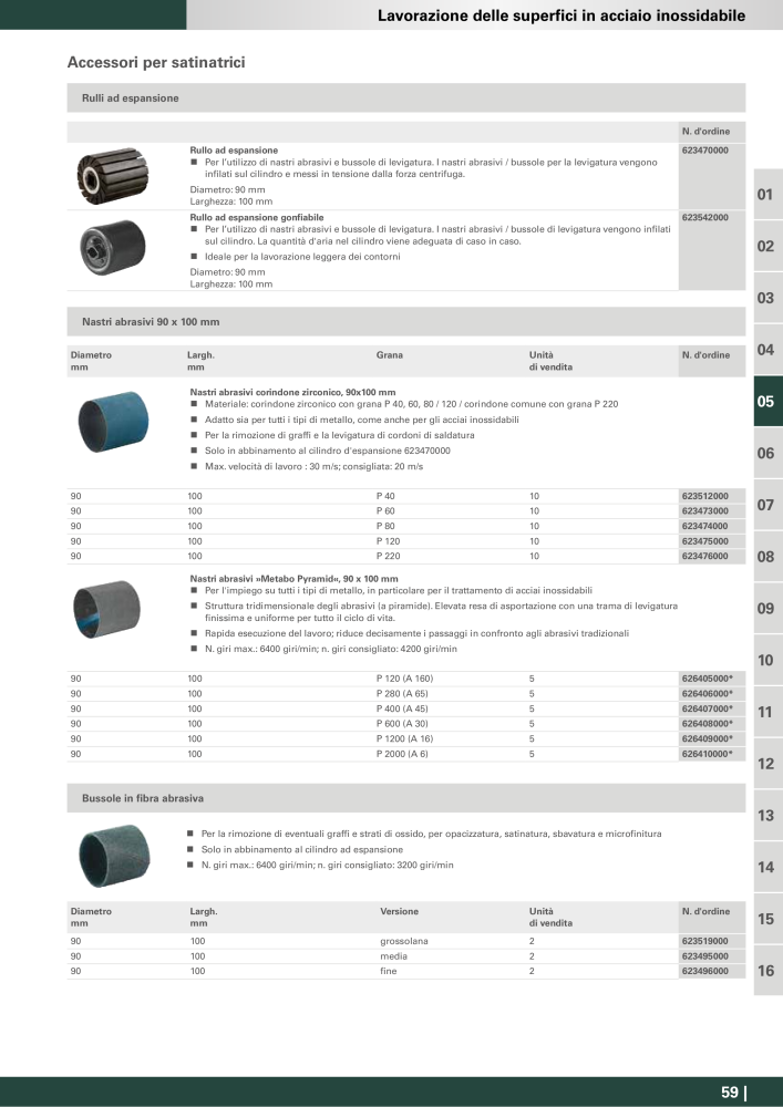 Metabo - Accessori NR.: 20993 - Pagina 59