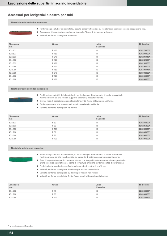 Metabo - Accessori Nb. : 20993 - Page 64