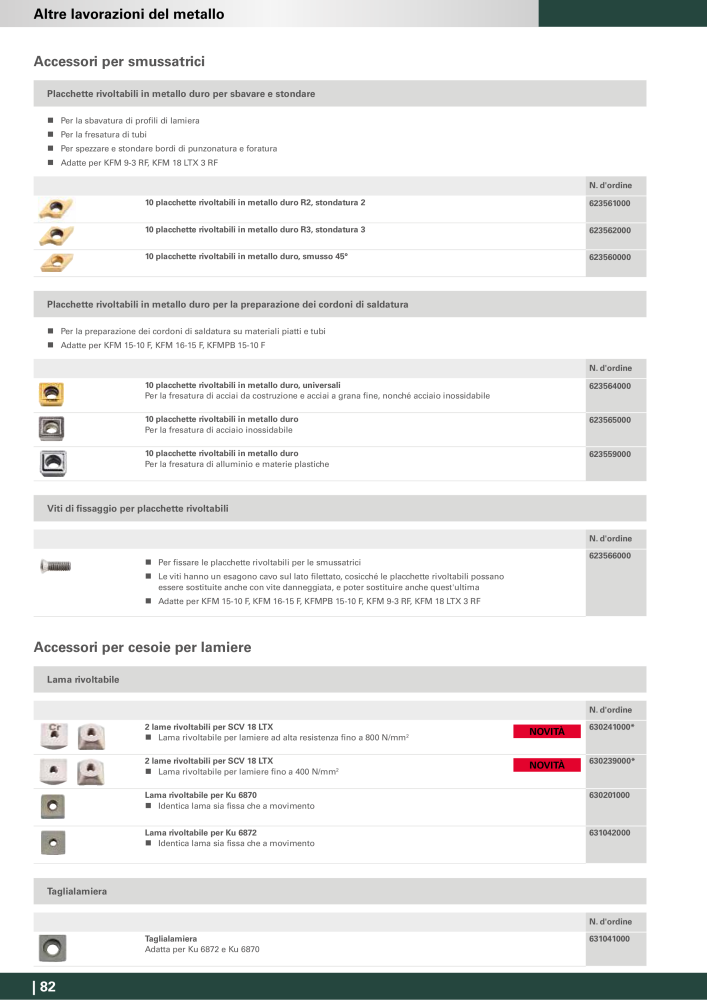 Metabo - Accessori n.: 20993 - Pagina 82