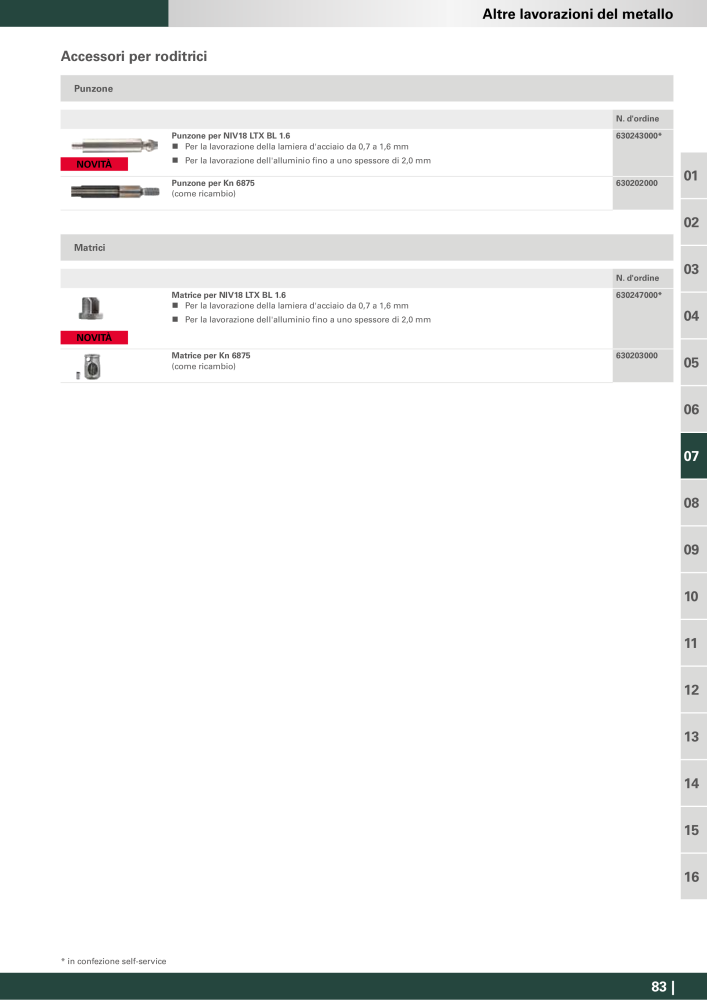 Metabo - Accessori NR.: 20993 - Pagina 83