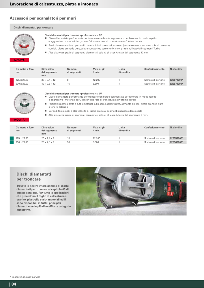 Metabo - Accessori Nb. : 20993 - Page 84