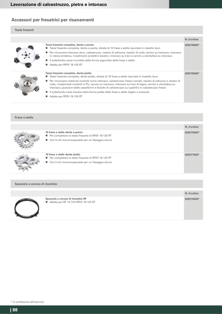 Metabo - Accessori NO.: 20993 - Page 88