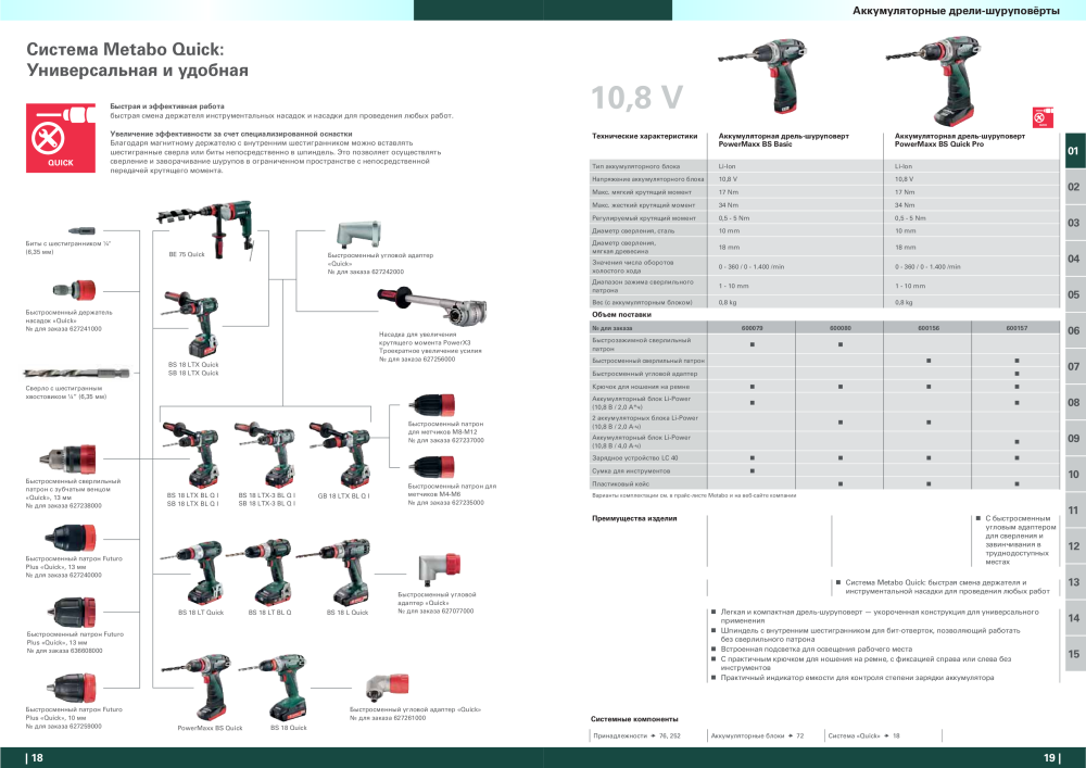 Metabo – обзор ассортимента продукции NR.: 21001 - Strona 10