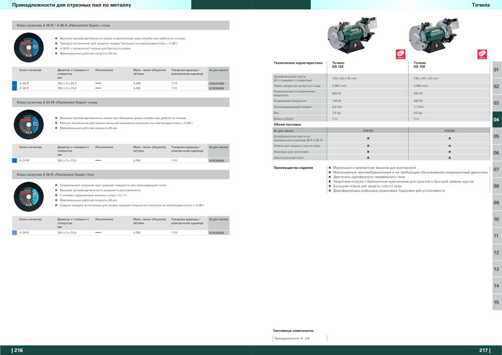 Metabo – обзор ассортимента продукции NR.: 21001 - Pagina 109