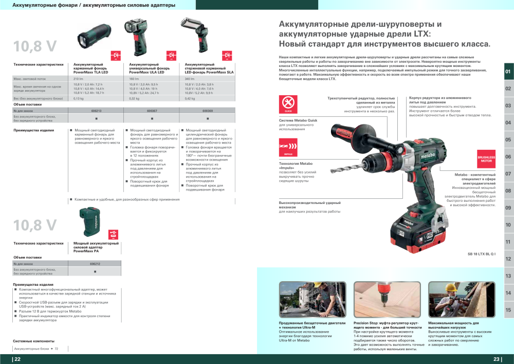 Metabo – обзор ассортимента продукции Nb. : 21001 - Page 12