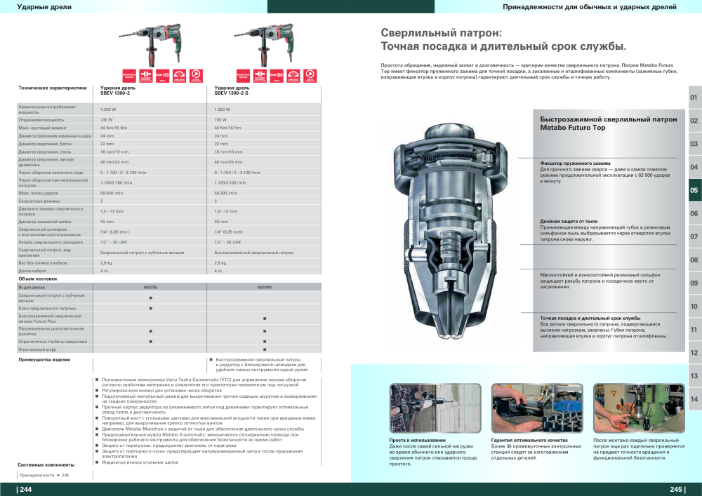 Metabo – обзор ассортимента продукции NO.: 21001 - Page 123