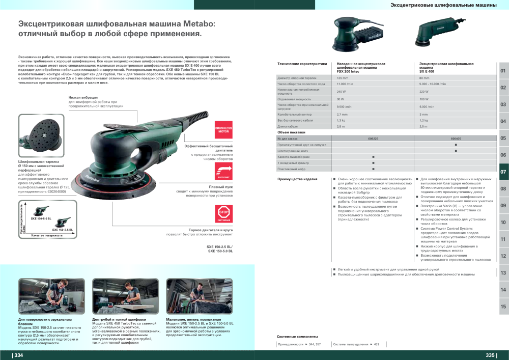 Metabo – обзор ассортимента продукции NR.: 21001 - Pagina 168