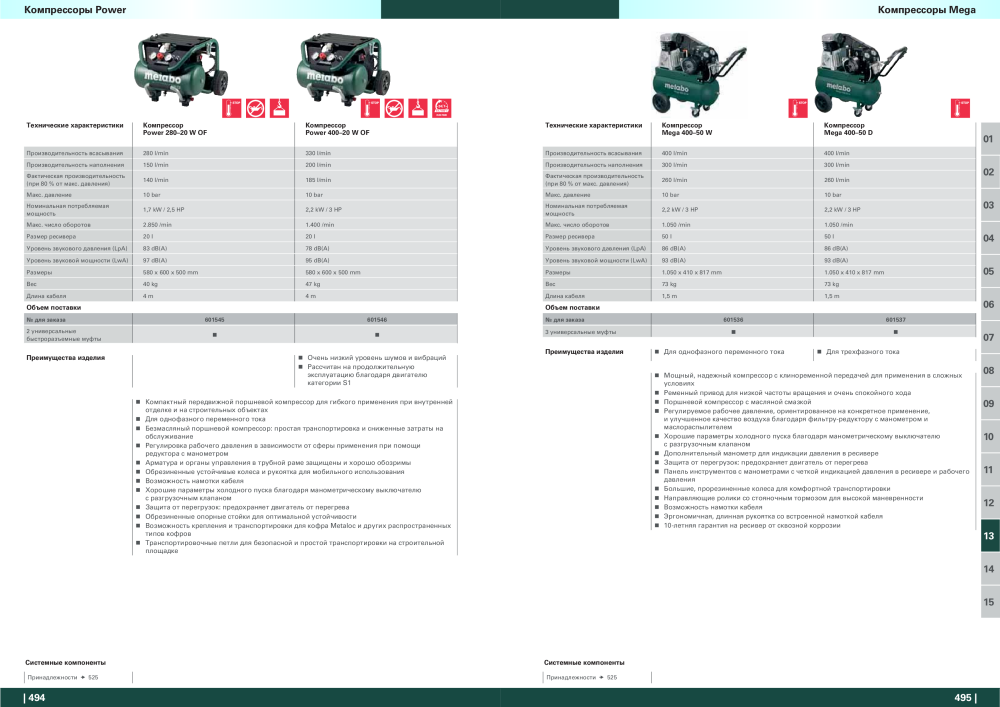 Metabo – обзор ассортимента продукции n.: 21001 - Pagina 248