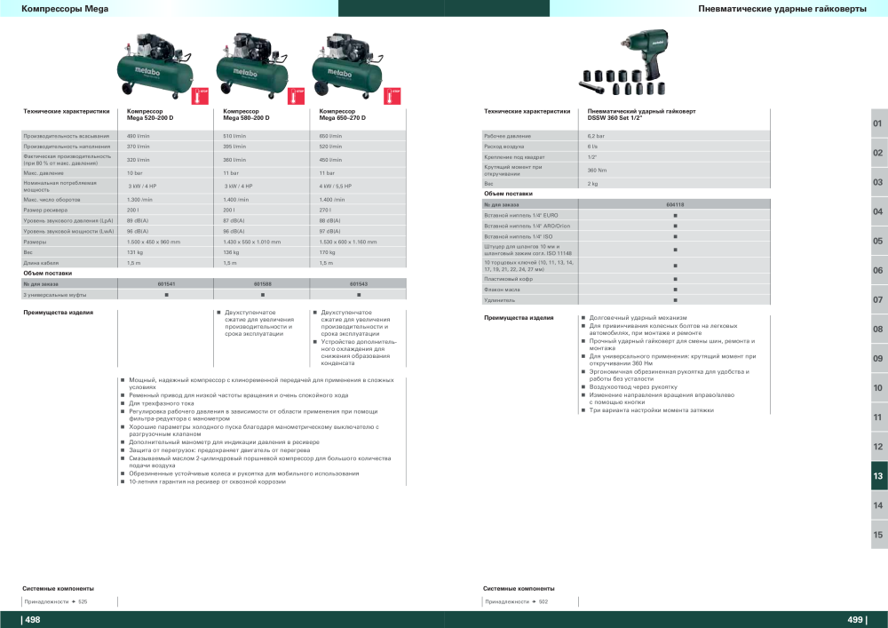 Metabo – обзор ассортимента продукции Nº: 21001 - Página 250