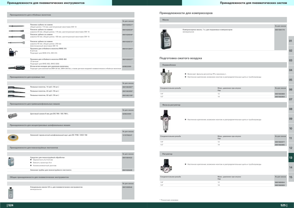 Metabo – обзор ассортимента продукции Nº: 21001 - Página 263